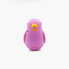 Pink cat shaped pen light with a purple LED facing forward