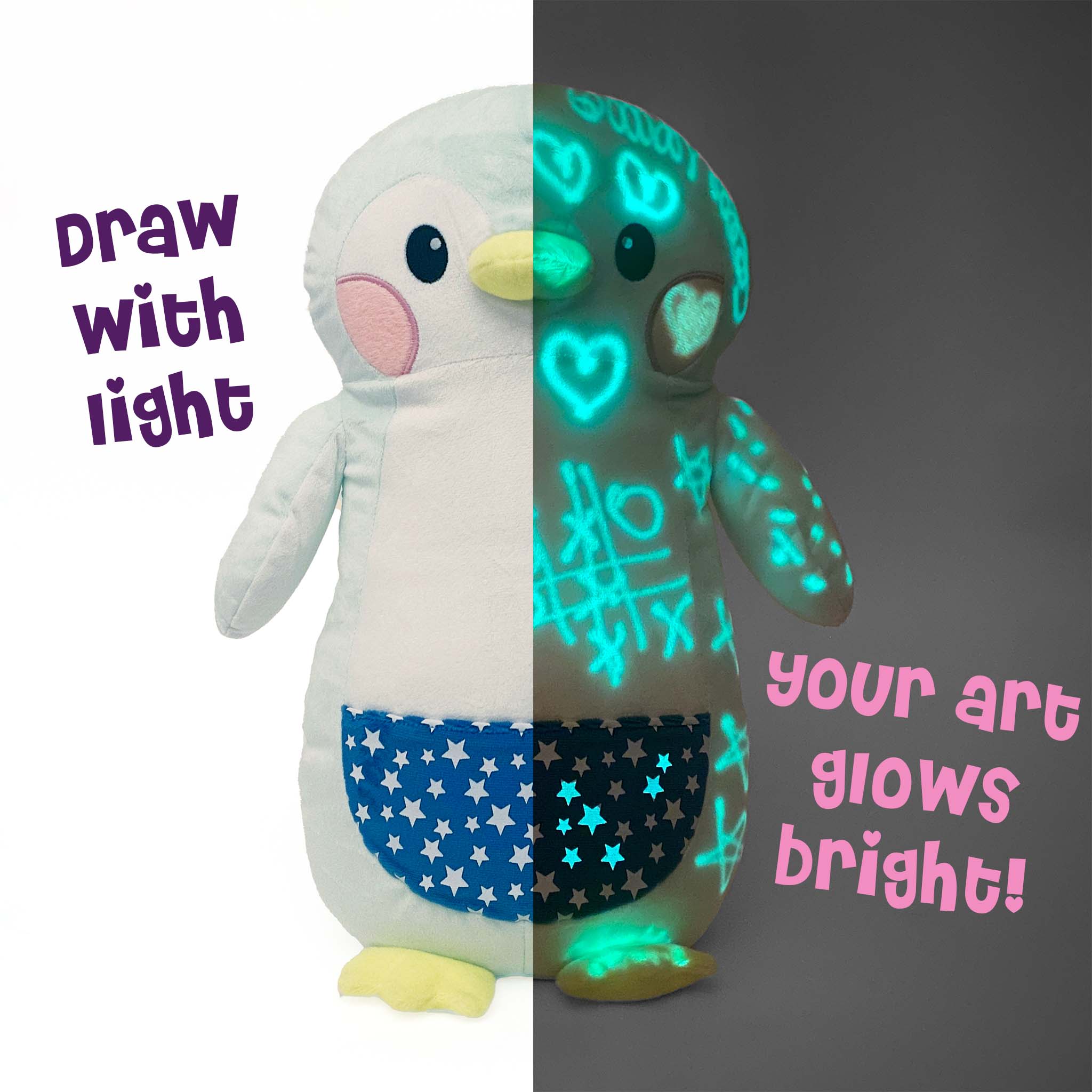 Penny the Penguin GlowMate by Bolderglow