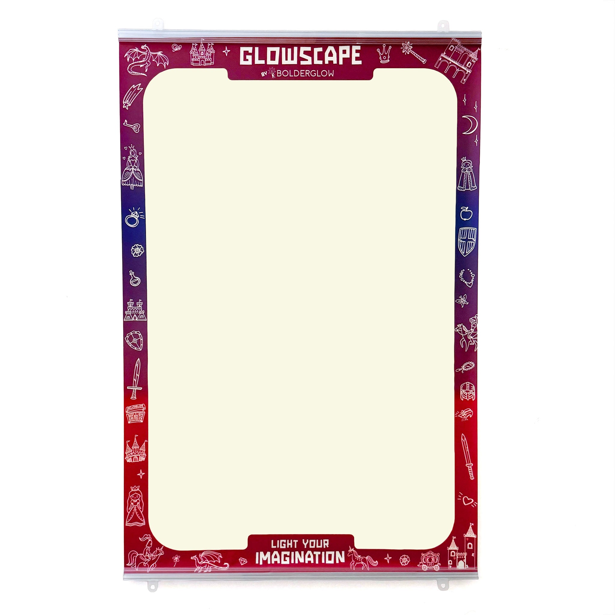 Plastic frame for Glowscape by Bolderglow